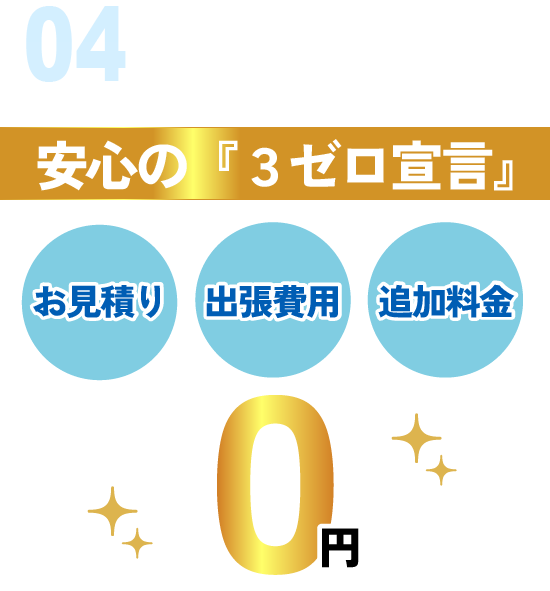 追加料金かかりません
